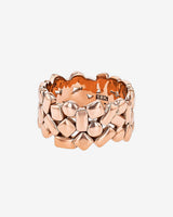 Suzanne Kalan Golden Triple Row Eternity Band in 18k rose gold