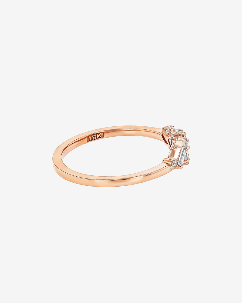Suzanne Kalan Frenzy Diamond Ring in 18k rose gold