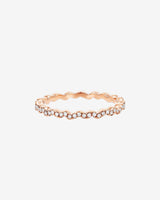 Suzanne Kalan Classic Diamond Ivy Eternity Band in 18k rose gold