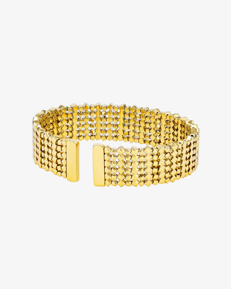 Suzanne Kalan Golden Mega Cuff in 18k yellow gold