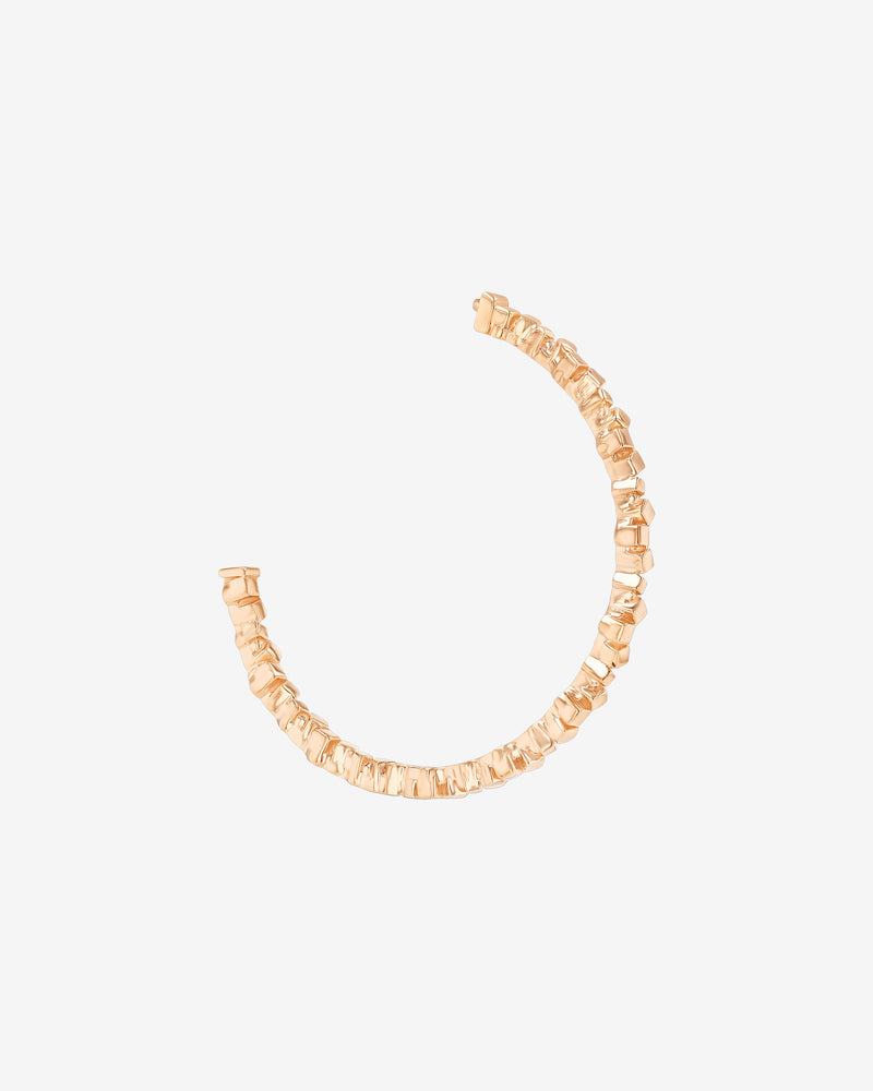 Suzanne Kalan Golden Midi Hoops in 18k rose gold