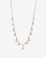 Suzanne Kalan Golden Cascade Necklace in 18k rose gold