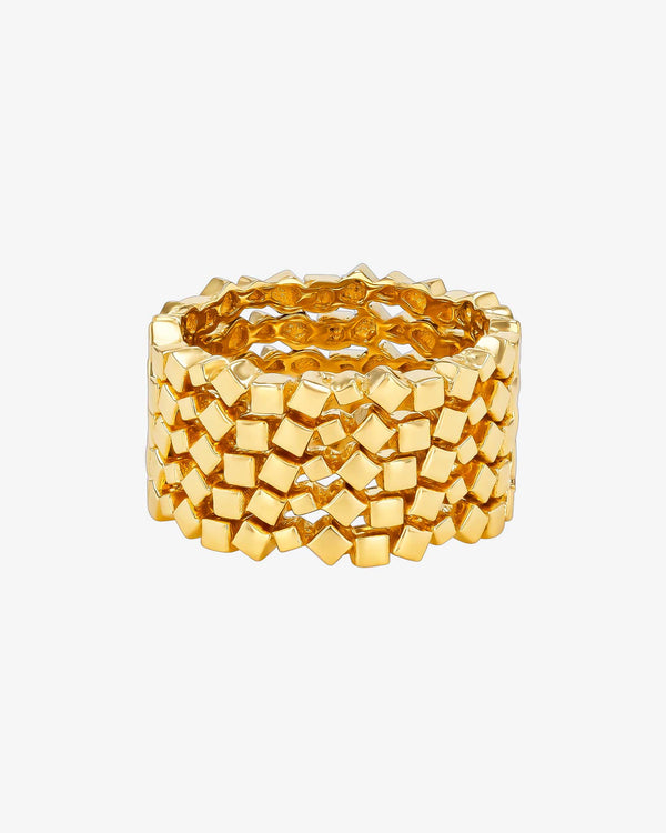 Suzanne Kalan Golden Milli Band in 18k yellow gold