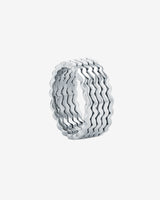 Suzanne Kalan Golden Milli Wave Band in 18k white gold