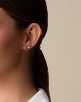 Kalan By Suzanne Kalan Amalfi Burst Blue Ombre Studs in 14k yellow gold