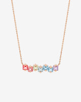 Kalan By Suzanne Kalan Cierra Pastel Bar Pendant in 14k rose gold