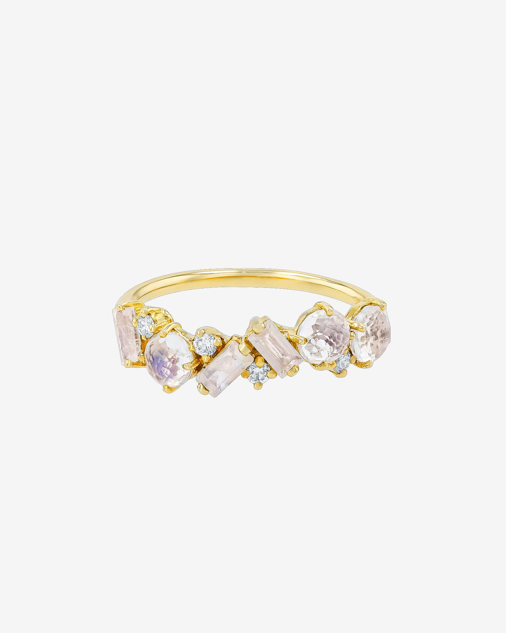 Rainbow Moonstone Half Band | KALAN By SUZANNE KALAN®