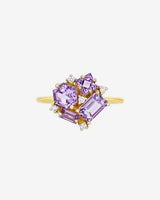 Kalan By Suzanne Kalan Amalfi Rose De France Blossom Ring in 14k yellow gold